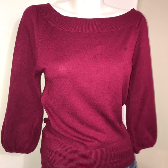 Atmosphere Plumberry MixBlend Full Sleeved Sweater - Picture 4 of 14